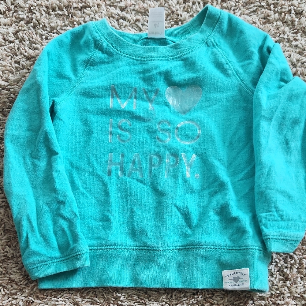 Kids Teal Sweatshirt